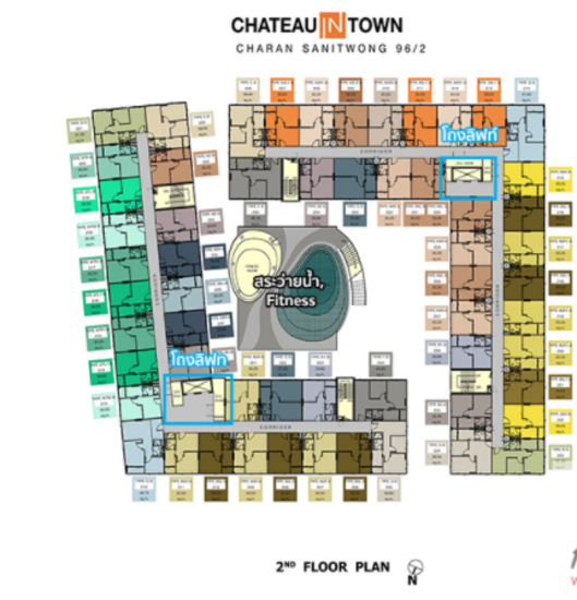 Chateau In Town Charansanitwong 96/2 - Site Plan