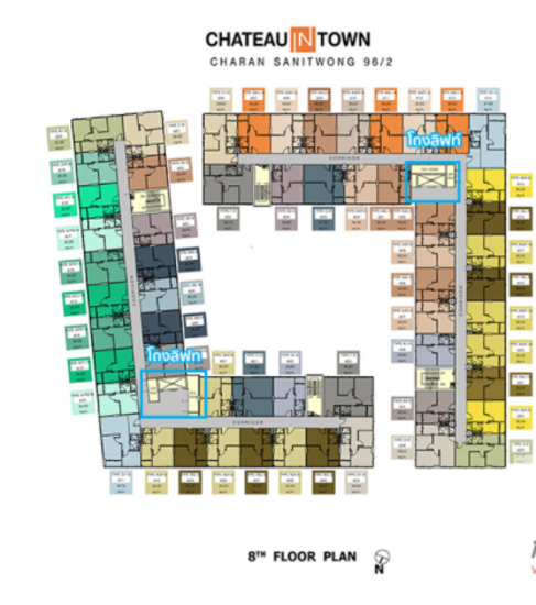 Chateau In Town Charansanitwong 96/2 - Site Plan