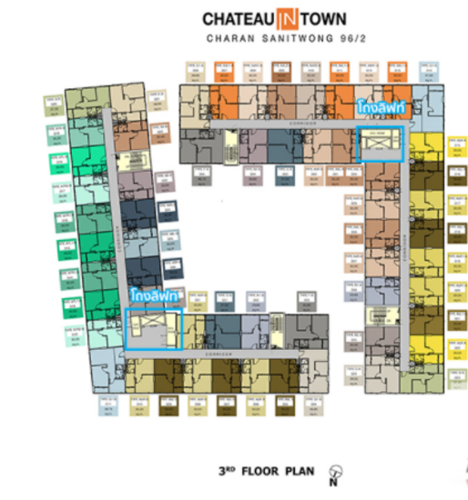 Chateau In Town Charansanitwong 96/2 - Site Plan