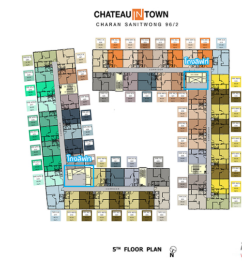 Chateau In Town Charansanitwong 96/2 - Site Plan