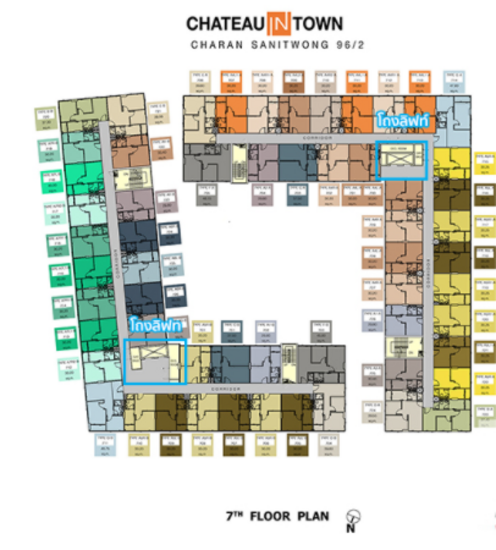 Chateau In Town Charansanitwong 96/2 - Site Plan