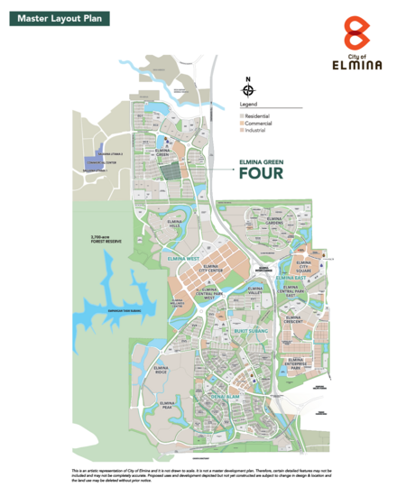 Elmina Green Four - Site Plan - iProperty.com.my
