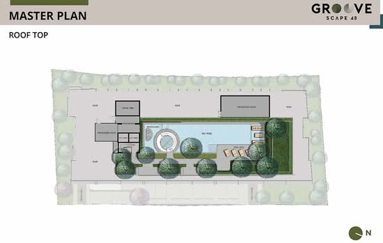 Groove Scape Ladprao-Sutthisan : กรู๊ฟ สเคป ลาดพร้าว - สุทธิสาร - Site Plan