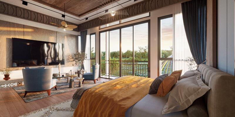 Bungalow Master Bedroom