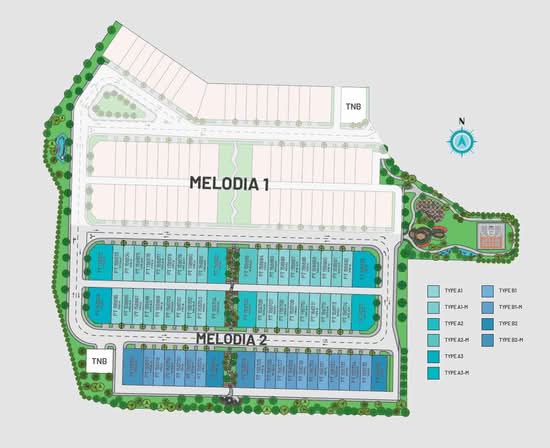 Melodia 2 @ Setia Alam Impian - Site Plan - iProperty.com.my