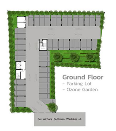 D Mark Condo @Sutthisan - Site Plan