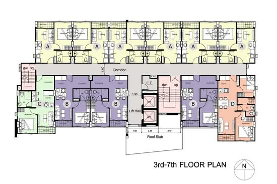 Zeen Condo : ซีน คอนโด - Site Plan