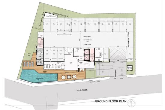Zeen Condo : ซีน คอนโด - Site Plan