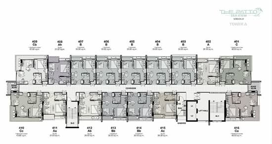 The Blu X Bangsaen - Site Plan