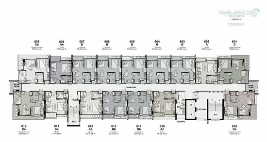 The Blu X Bangsaen - Site Plan