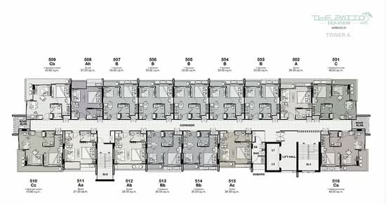 The Blu X Bangsaen - Site Plan