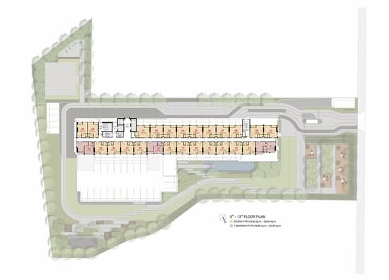 Lumpini Park Phahon 32 - Site Plan