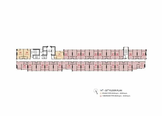Lumpini Park Phahon 32 - Site Plan
