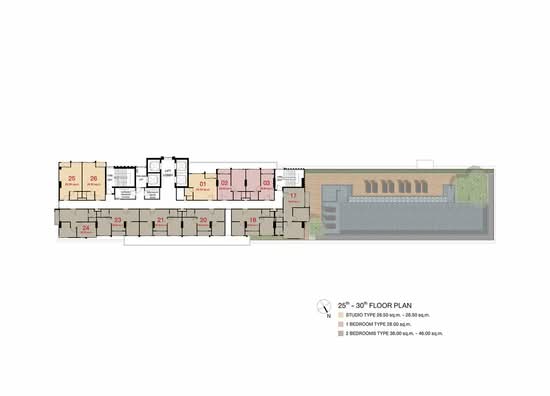 Lumpini Park Phahon 32 - Site Plan