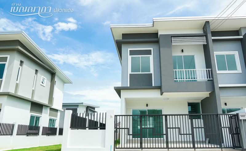 Baan Benyapha Pluakdaeng, Rayong, 369 Moo 1, Eastern Sugar Cane Road-Pluakdaeng, Ta Sit, Pluak Daeng, Rayong, 3 Bedrooms, 77 sqm, Townhouse For Sale, by ERA Holding (Thailand) Co., Ltd., 500206463 - DDproperty.com