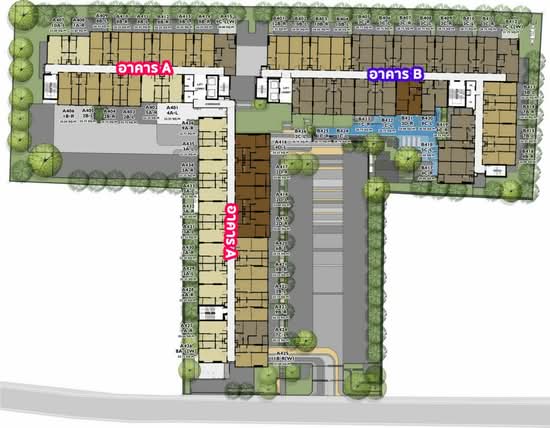 Plum Condo Sukhumvit 97/1 : พลัมคอนโด สุขุมวิท 97/1 - Site Plan