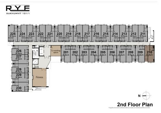 Rye Sukhumvit 101/1 : ไรย์ สุขุมวิท 101/1 - Site Plan
