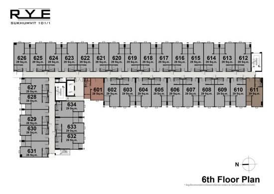Rye Sukhumvit 101/1 : ไรย์ สุขุมวิท 101/1 - Site Plan