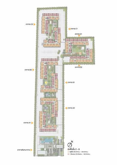Lumpini Condo Town Ekachai 48 : ลุมพินี คอนโดทาวน์ เอกชัย 48 - Site Plan