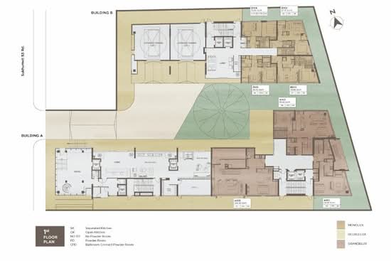 Chalermnit Art De Maison - Site Plan