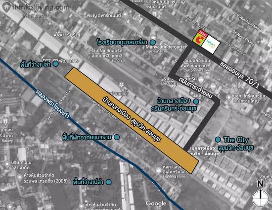 Baan Klang Muang Sukhumvit-Onnut : บ้านกลางเมือง สุขุมวิท อ่อนนุช - Site Plan