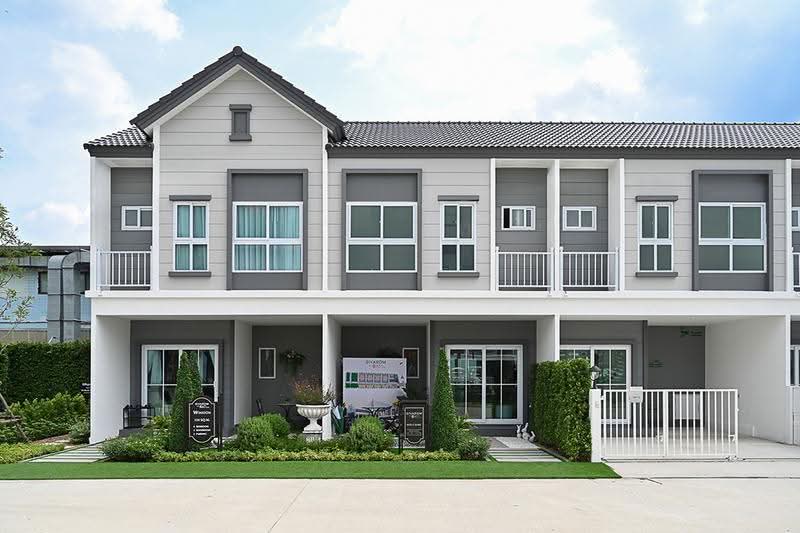 สิวารมณ์ วิลเลจ สุขุมวิท-เทพารักษ์(Sivarom Village Sukhumvit-Thepharak), สมุทรปราการ, Prosperous 10, Samrong, South Bank, บางเมืองใหม่, เมืองสมุทรปราการ, สมุทรปราการ, 124 ตร.ม., ทาวน์เฮ้าส์ ขาย, โดย Connex Property, 500556695 - DDproperty.com