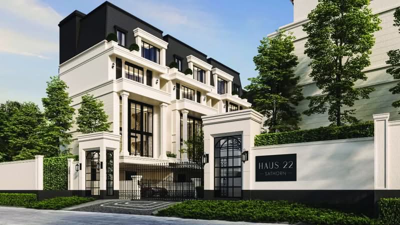 HAUS 22 Sathorn, Bangkok, Soi Naradhiwas Rajanagarindra 22, Chong Nonsi, Yan Nawa, Bangkok, 3 Bedrooms, 400 sqm, Townhouse For Sale, by คุณ เขมจิรา ภูวภาณุภรณ์ (เป้), 500231431 - DDproperty.com