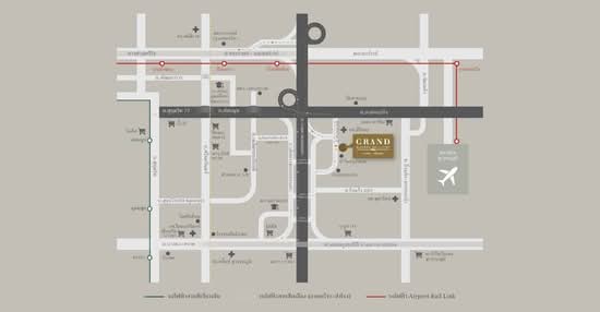 Grand Bangkok Boulevard Bangna-Onnut : แกรนด์ บางกอก บูเลอวาร์ด บางนา - อ่อนนุช - Site Plan
