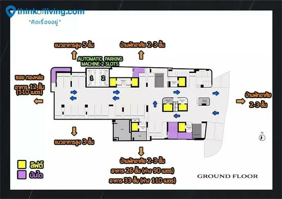 AESTIQ Thonglor : เอสทีค ทองหล่อ - Site Plan