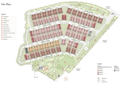 City of Elmina : Hevea - Site Plan - iProperty.com.my