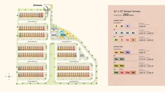 Greenwoods Seraya - Site Plan - iProperty.com.my