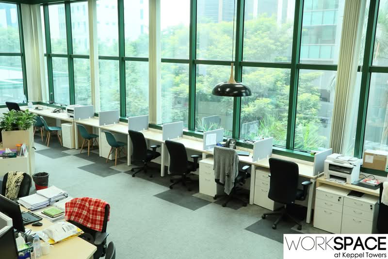 Keppel South Central, 10 Hoe Chiang Road, 2,400 sqft, Office For Rent, by George Siow, 500070985 - Designated Workstations - CommercialGuru.com.sg