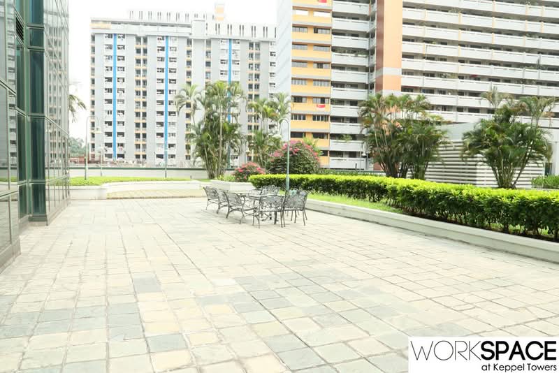 Keppel South Central, 10 Hoe Chiang Road, 2,400 sqft, Office For Rent, by George Siow, 500070985 - Roof-Top Garden - CommercialGuru.com.sg
