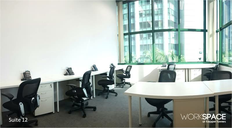 Keppel South Central, 10 Hoe Chiang Road, 2,400 sqft, Office For Rent, by George Siow, 500070985 - Suite with windows - CommercialGuru.com.sg