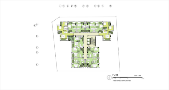 Tree Condo Sukhumvit 52 - Site Plan