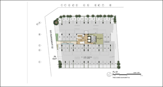 Tree Condo Sukhumvit 52 - Site Plan