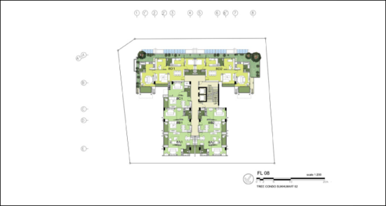 Tree Condo Sukhumvit 52 - Site Plan