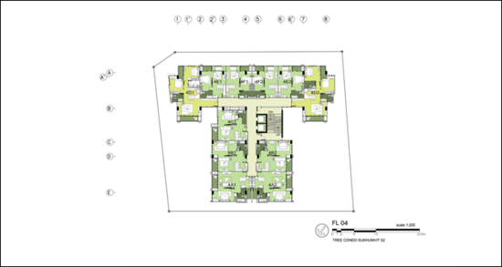 Tree Condo Sukhumvit 52 - Site Plan