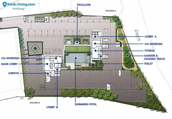 Niche Mono Rama 9 : นิช โมโน พระราม 9 - Site Plan