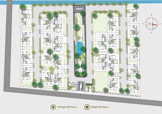The Valor Ramintra - Site Plan