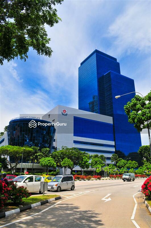 Police Cantonment Complex Office located at Chinatown / Tanjong Pagar