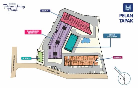 Residensi Pauh Permai - Site Plan - iProperty.com.my