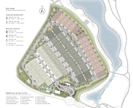 Monarc @ Gamuda Gardens Esteem - Site Plan - iProperty.com.my