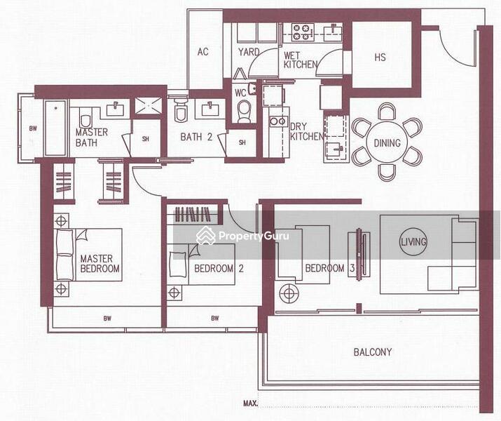 Three Bedroom apartment
