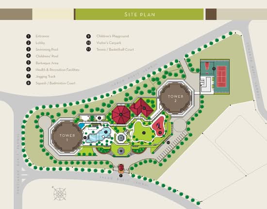 Hillcrest Residences - Site Plan - iProperty.com.my