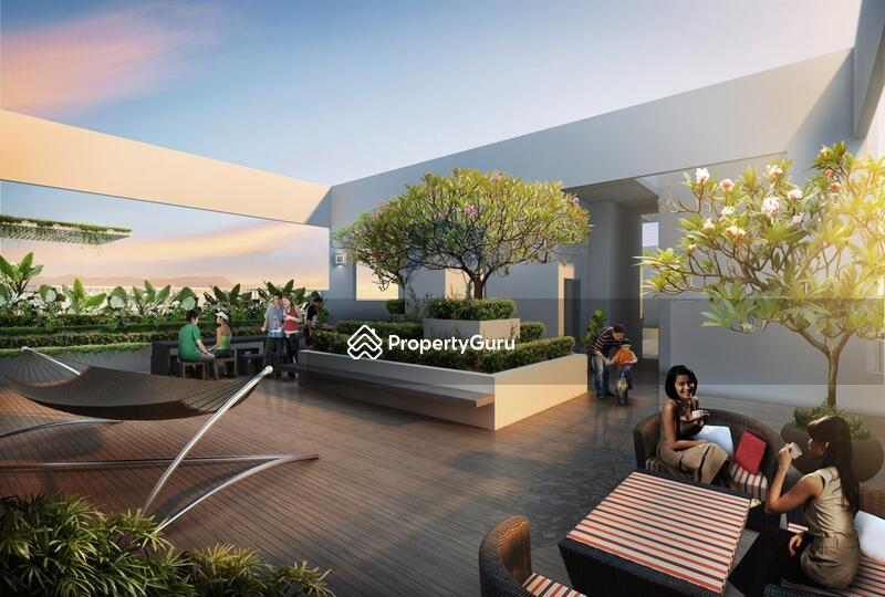 Artist's Impression of BBQ at Sky Terrace
