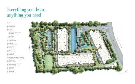 The Lakefront Residences - Site Plan