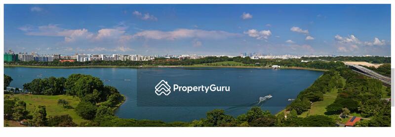 Panoramic View of Bedok Reservoir Park