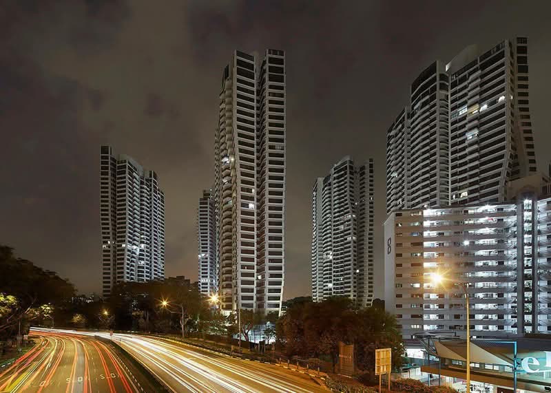 d'Leedon (Former Farrer Court), 15 Leedon Heights, 3 Bedrooms, 1,690 sqft, Condominium For Rent, by Qin Tina Wang, 500115035 - Night View - PropertyGuru.com.sg