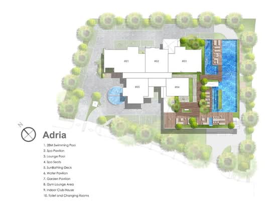 Adria - Site Plan